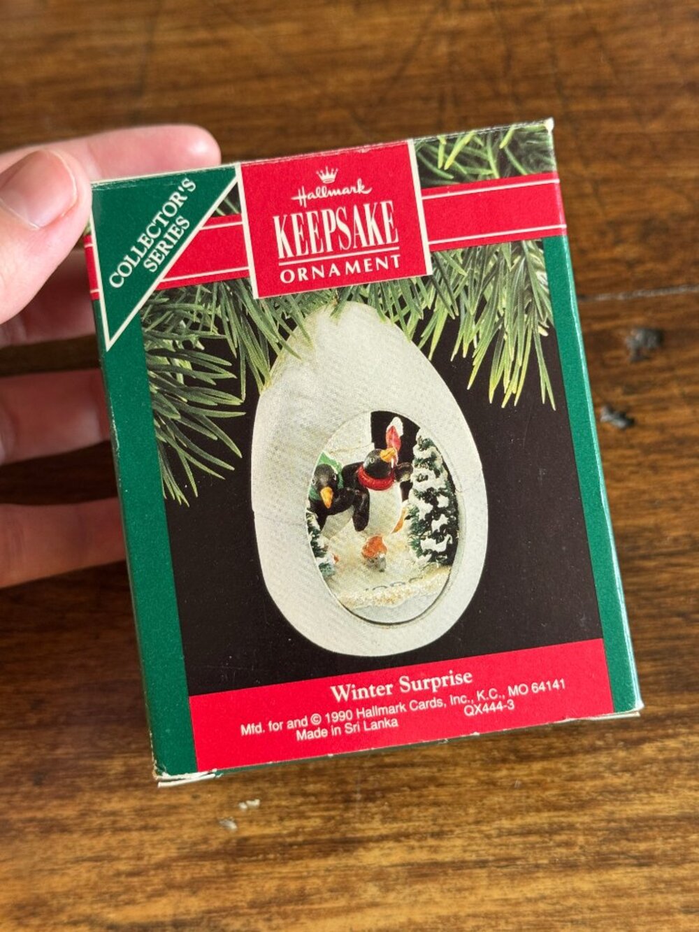 Four Penguin Ornament by Hallmark Collector's Series 1989, 1990, 1991 or 1992 - Picture 5 of 16